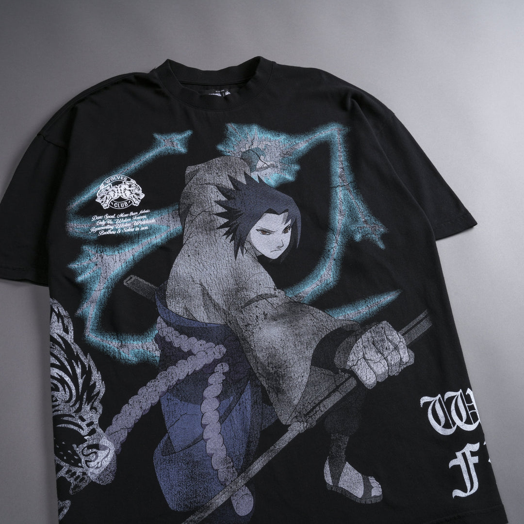 CAMISETA OVERSIZED - SASUKE CHIDORI