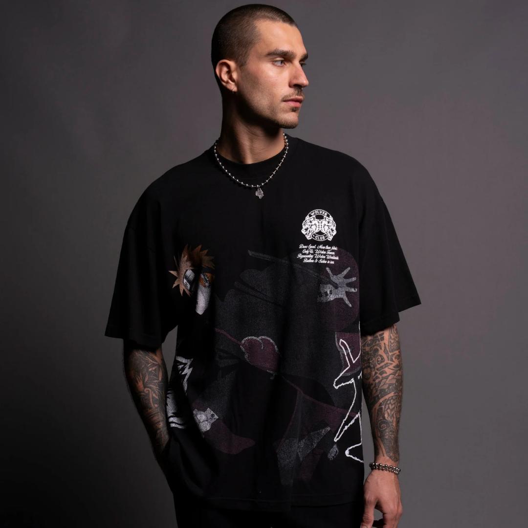 CAMISETA OVERSIZED - PAIN AKATSUKI
