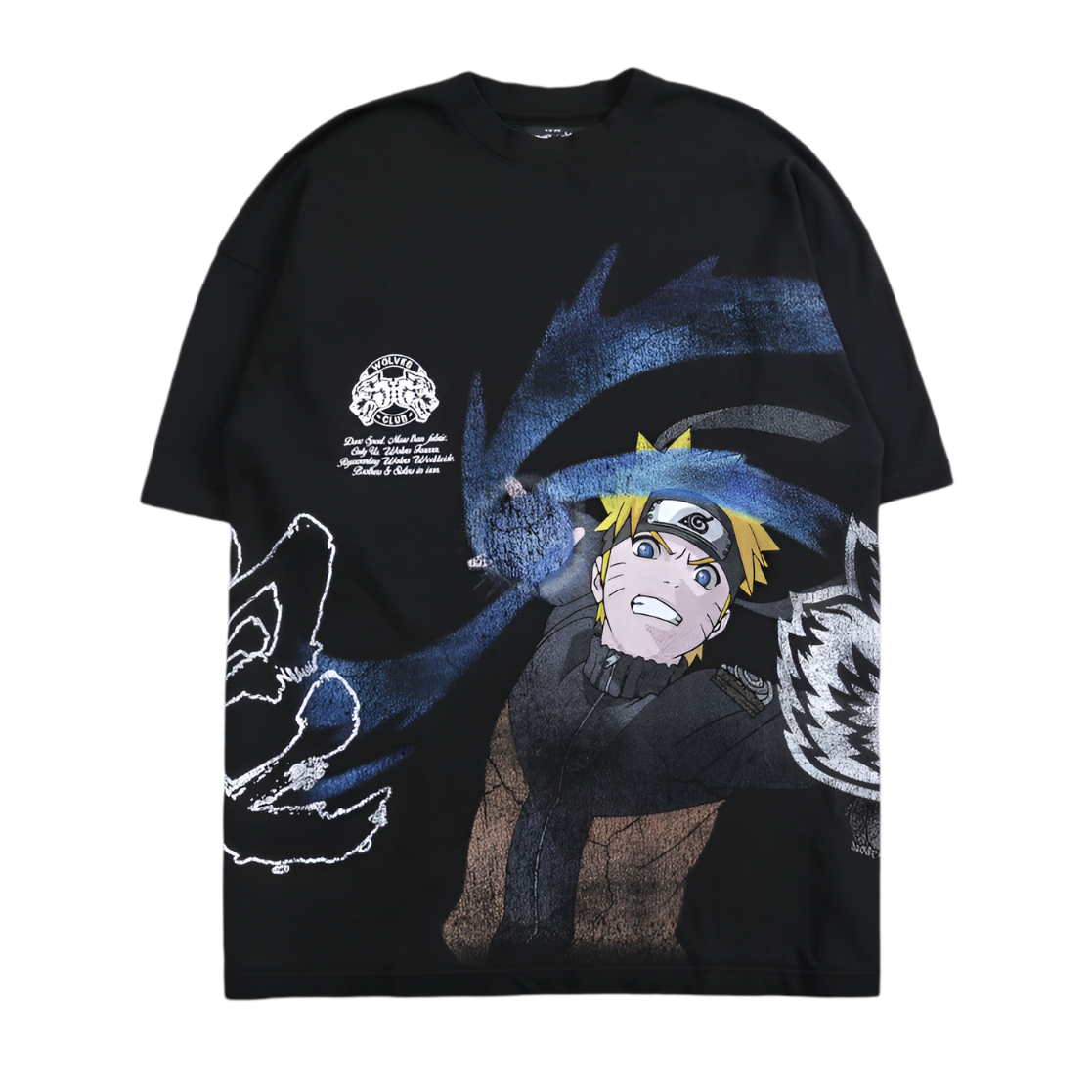 CAMISETA OVERSIZED - NARUTO UZUMAKI