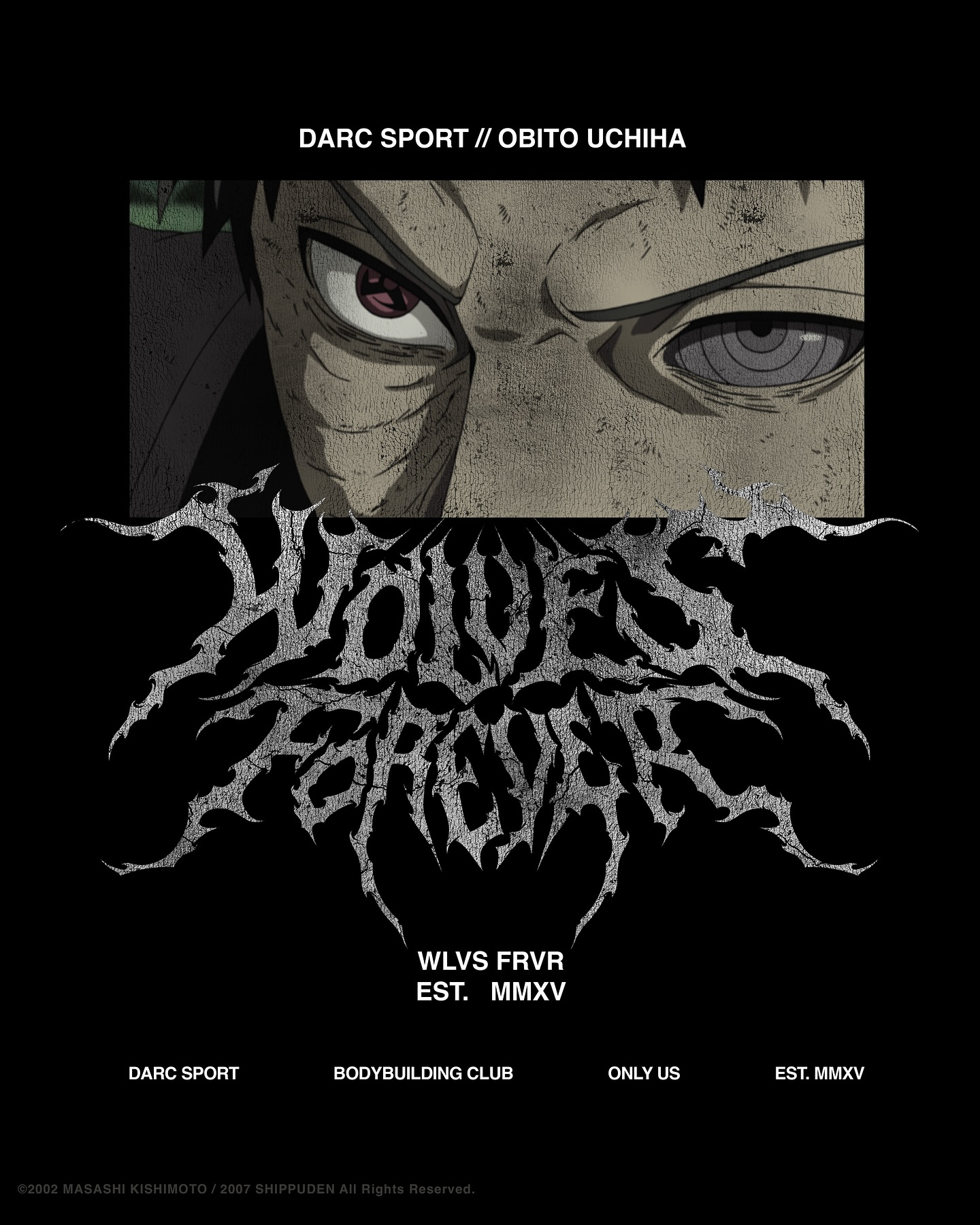 CAMISETA OVERSIZED - OBITO EYES