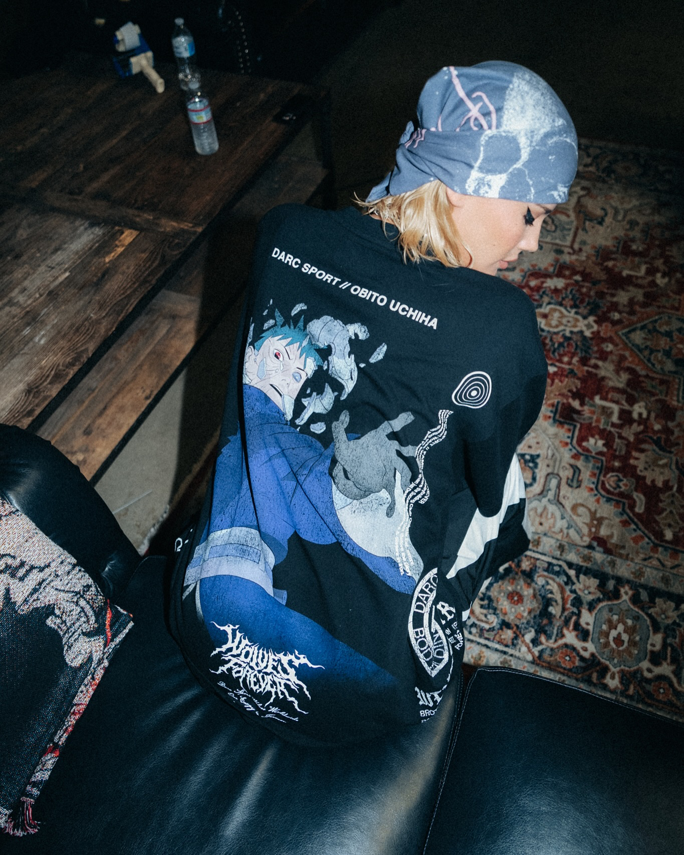 CAMISETA OVERSIZED - OBITO UCHIHA