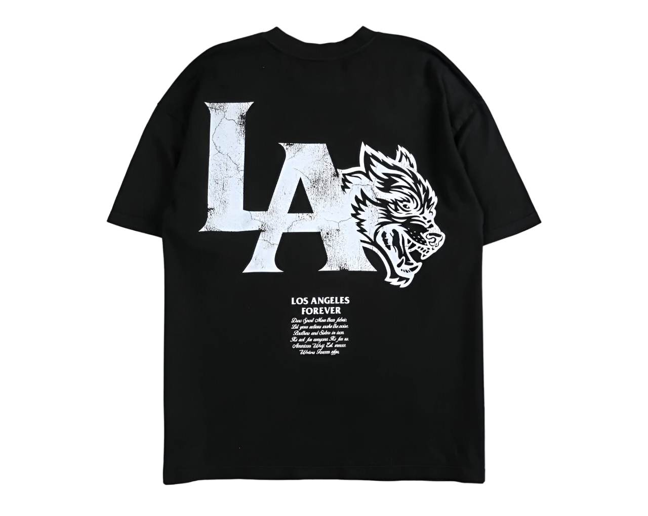 CAMISETA OVERSIZED - L.A FOREVER